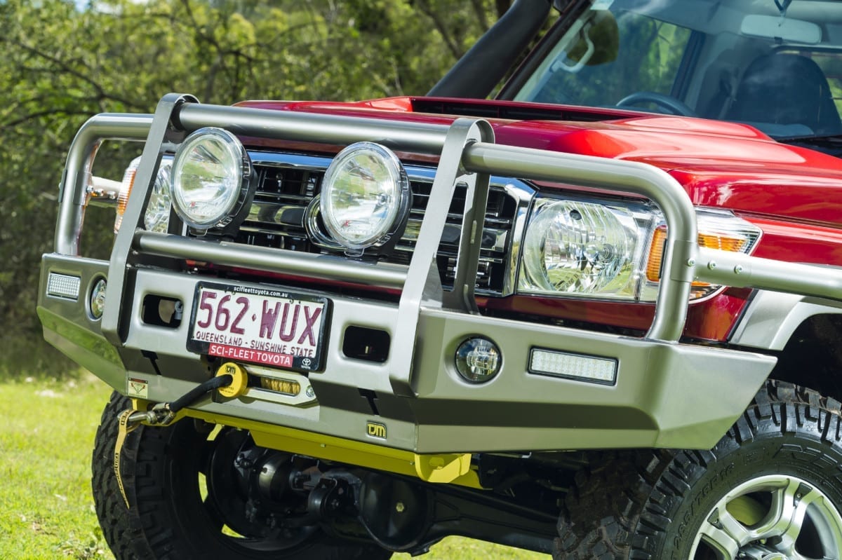 TJM Bull bar and driving lights TJM Caboolture